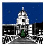 Star of Wonder St Paul's Cathedral Christmas Card 2023